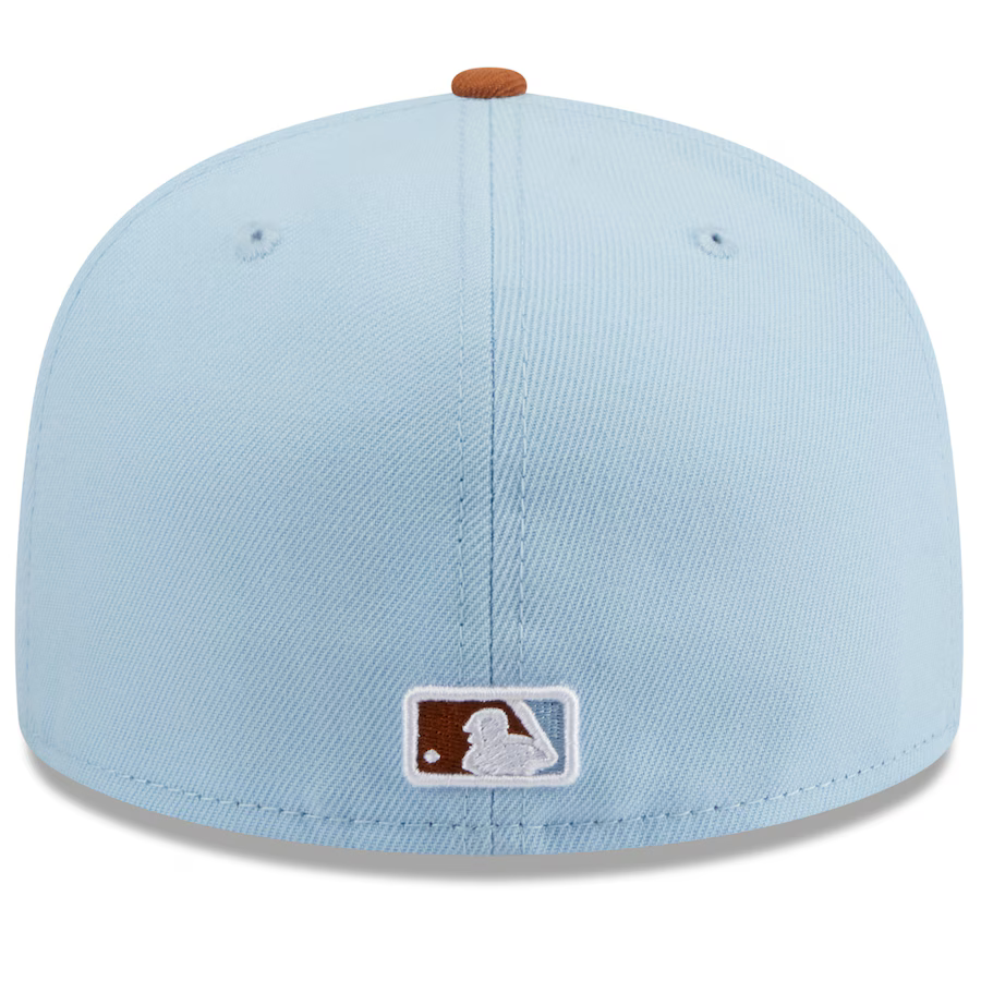 New Era Arizona Diamondbacks Color Pack 59FIFTY Fitted Hat-Light Blue/Rust Orange