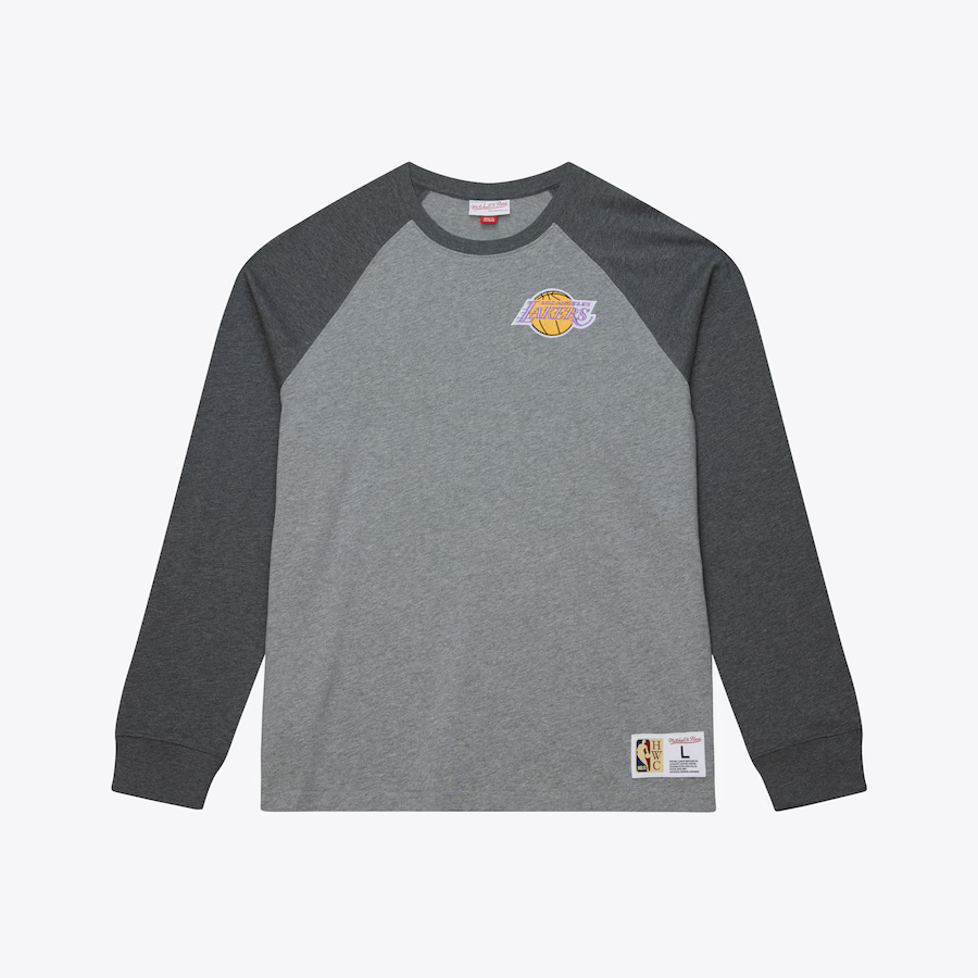 Mitchell & Ness  Los Angeles Lakers Legacy Collection Vintage Long Sleeve T-Shirt