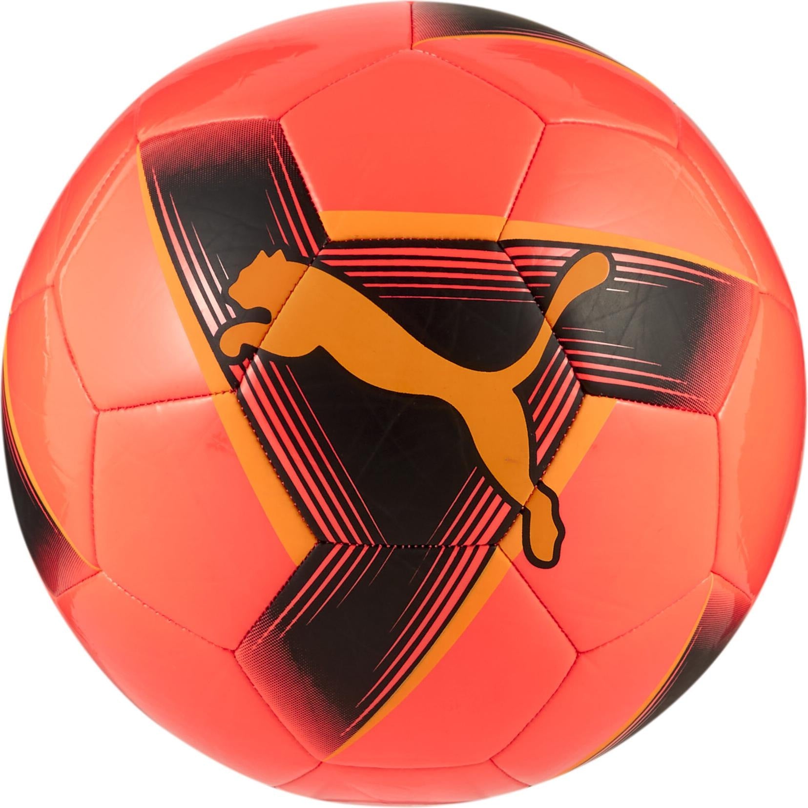 Puma Prestige Soccer Ball-Heat Fire/Black