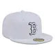 NEW ERA BOSTON RED SOX NEW ERA 59FIFTY FITTED- White/Black
