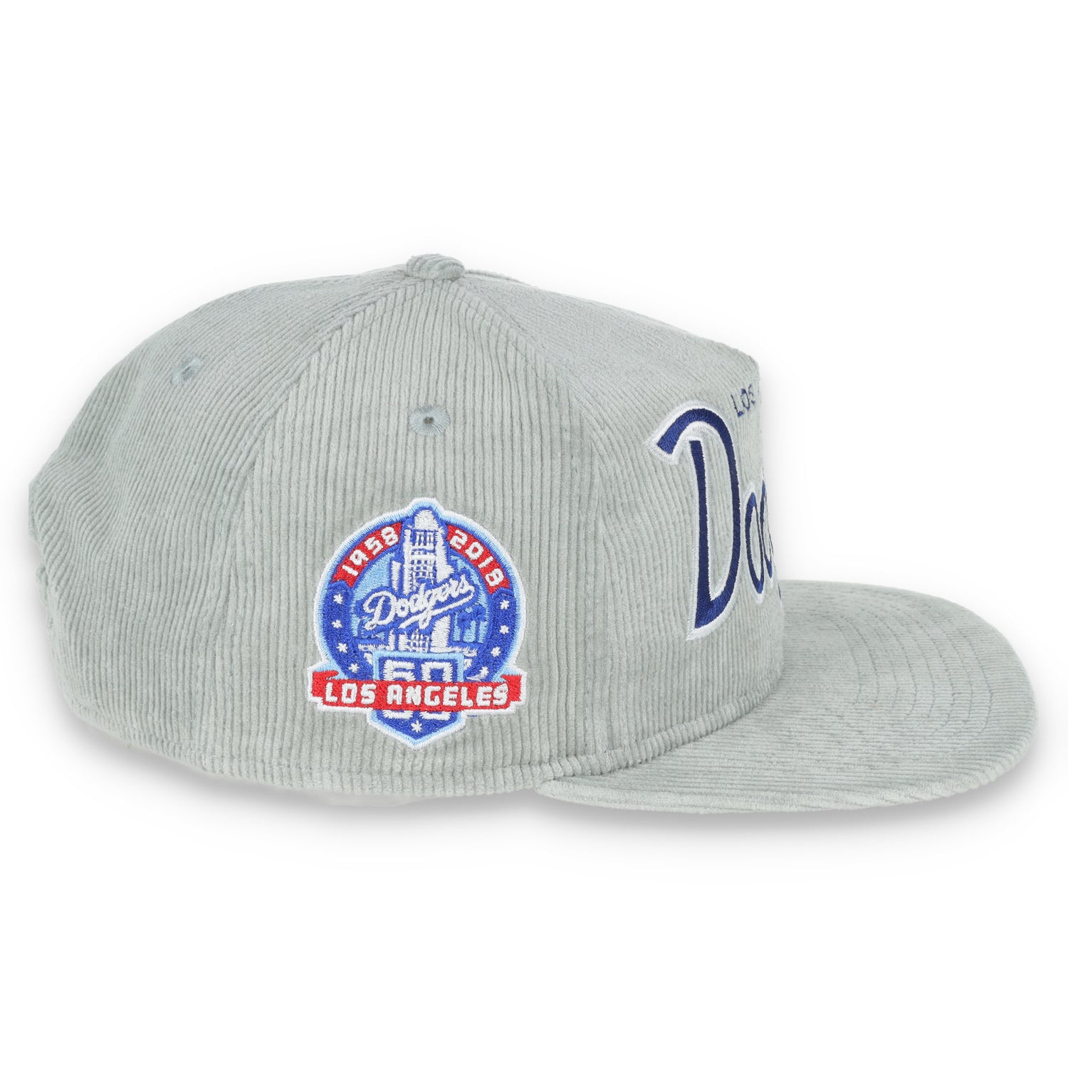 New Era Los Angeles Dodgers Corduroy Old Golfer Snapback