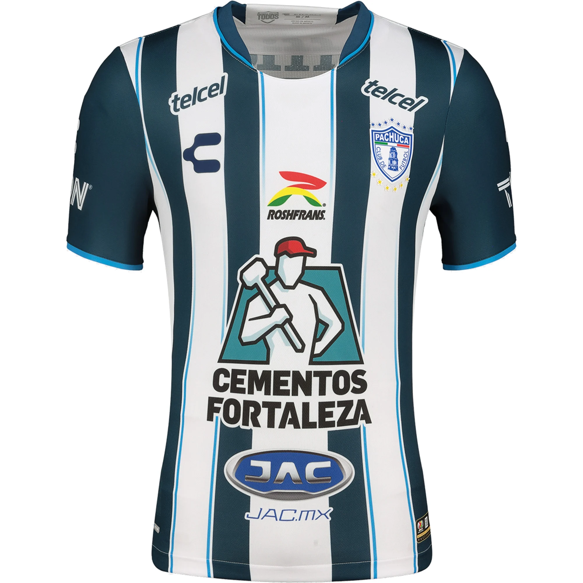Charly Men's Pachuca Home Jersey 23/24