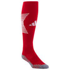 Adidas Team Speed 4 Soccer OTC Socks-RED/WHITE