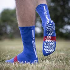 PURE GRIP SOCKS PRO-BLUE