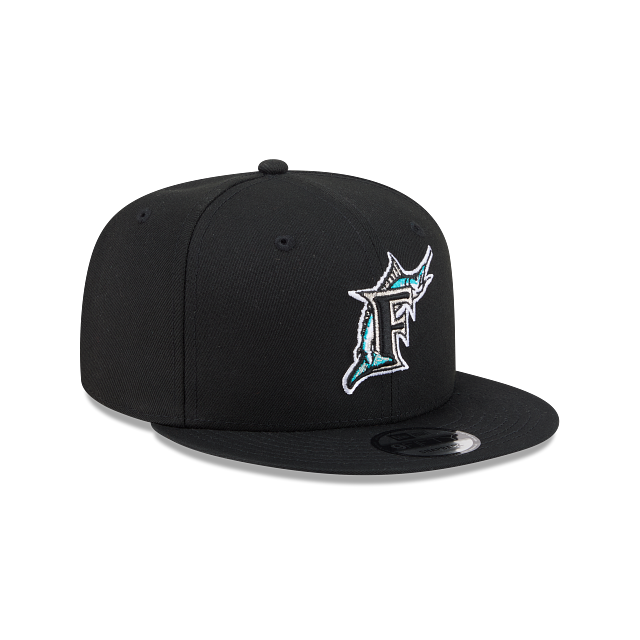 New Era Miami Marlins Cooperstown Alternative 9FIFTY Snapback Hat