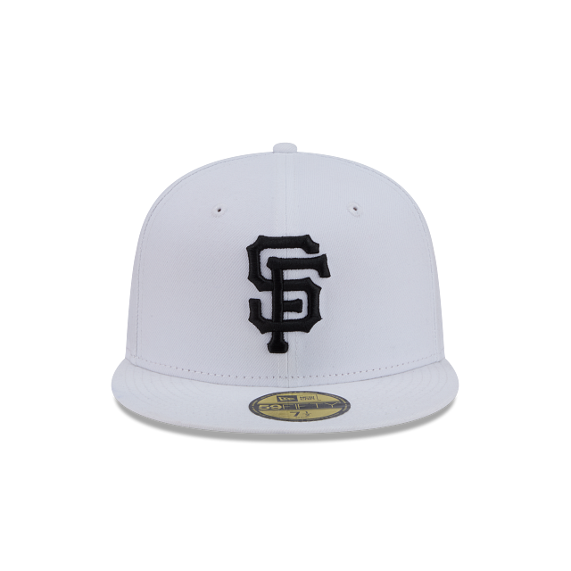 New Era San Francisco Giants Color Basic 59FIFTY Fitted Hat - White/Black