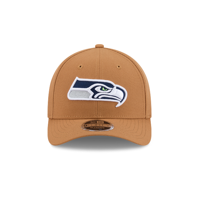 New Era Seattle Seahawks 9FORTY M-Crown Adjustable Hat-Brown