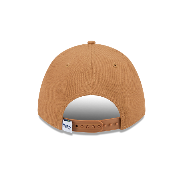 New Era Seattle Seahawks 9FORTY M-Crown Adjustable Hat-Brown