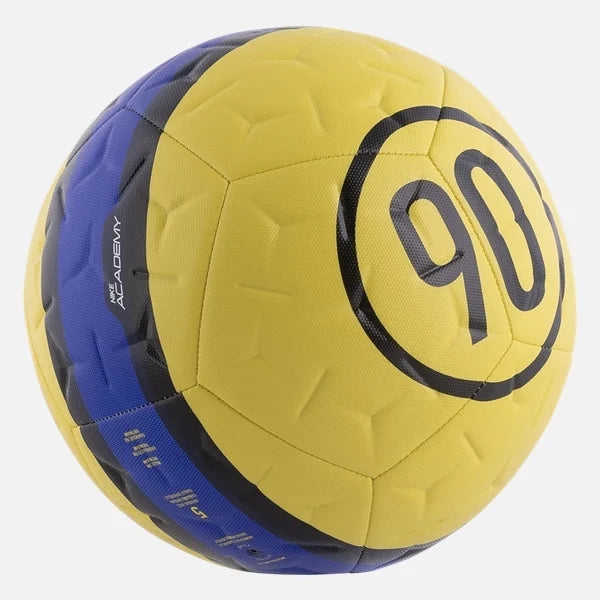 Nike Academy T90 Soccer Ball- Yellow/Blue/Black