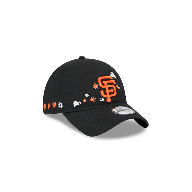 New Era Youth San Francisco Giants Flower 9TWENTY Adjustable Hat-