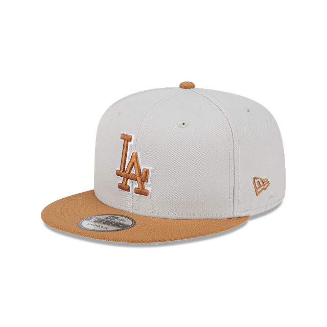 New Era Los Angeles Dodgers  Color Pack 9FIFTY Snapback Hat-Stone/Light Bronze