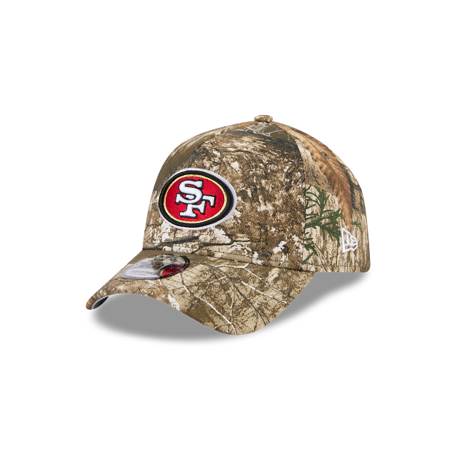 New Era San Francisco 49ers Real A-Frame 9FORTY Adjustable Snapback Hat-Camo
