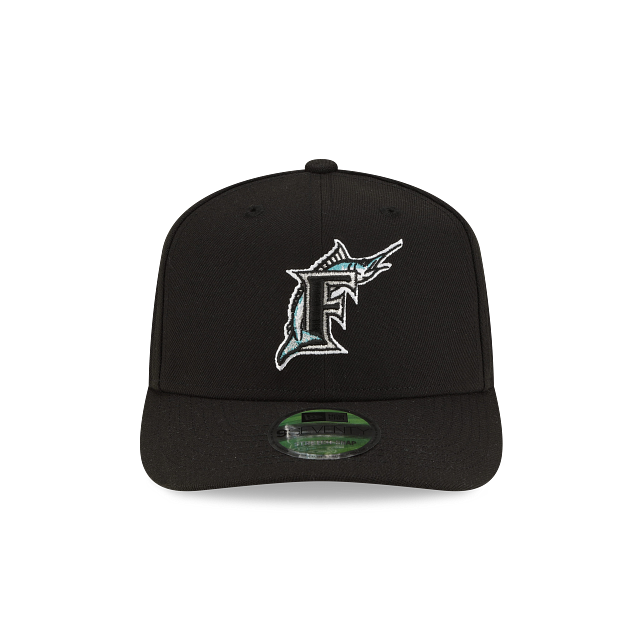 New Era Miami Marlins  Alternative Player Replica 9SEVENTY Stretch-Snap Hat