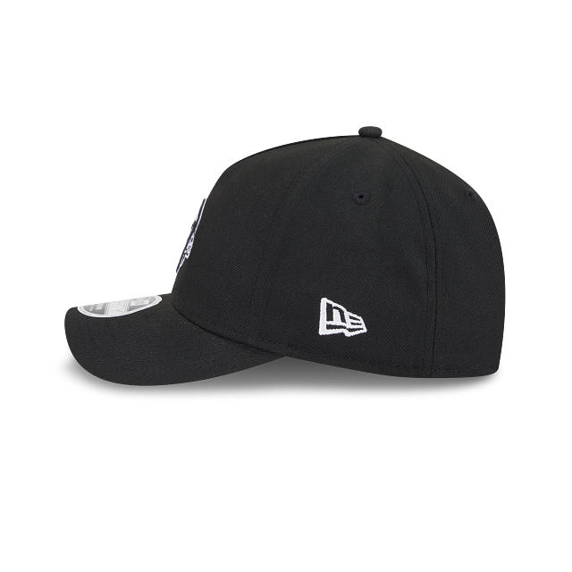 New Era Minnesota Vikings M-Crown A-FRAME 9FORTY Adjustable Hat-Black/White