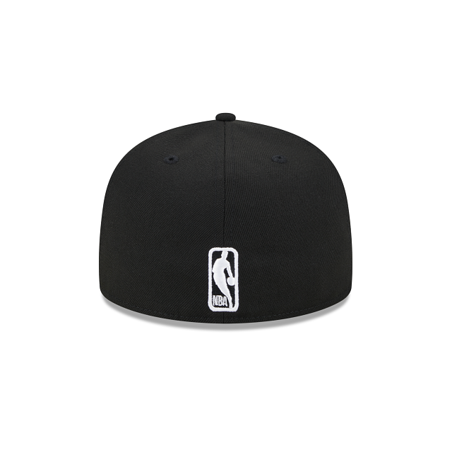New Era Los Angeles Lakers Western Conference Side Patch 59fifty Fitted Hat-Black/White