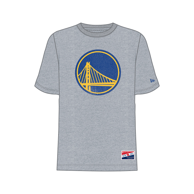 New Era Golden State Warriors T-Shirt-Gray