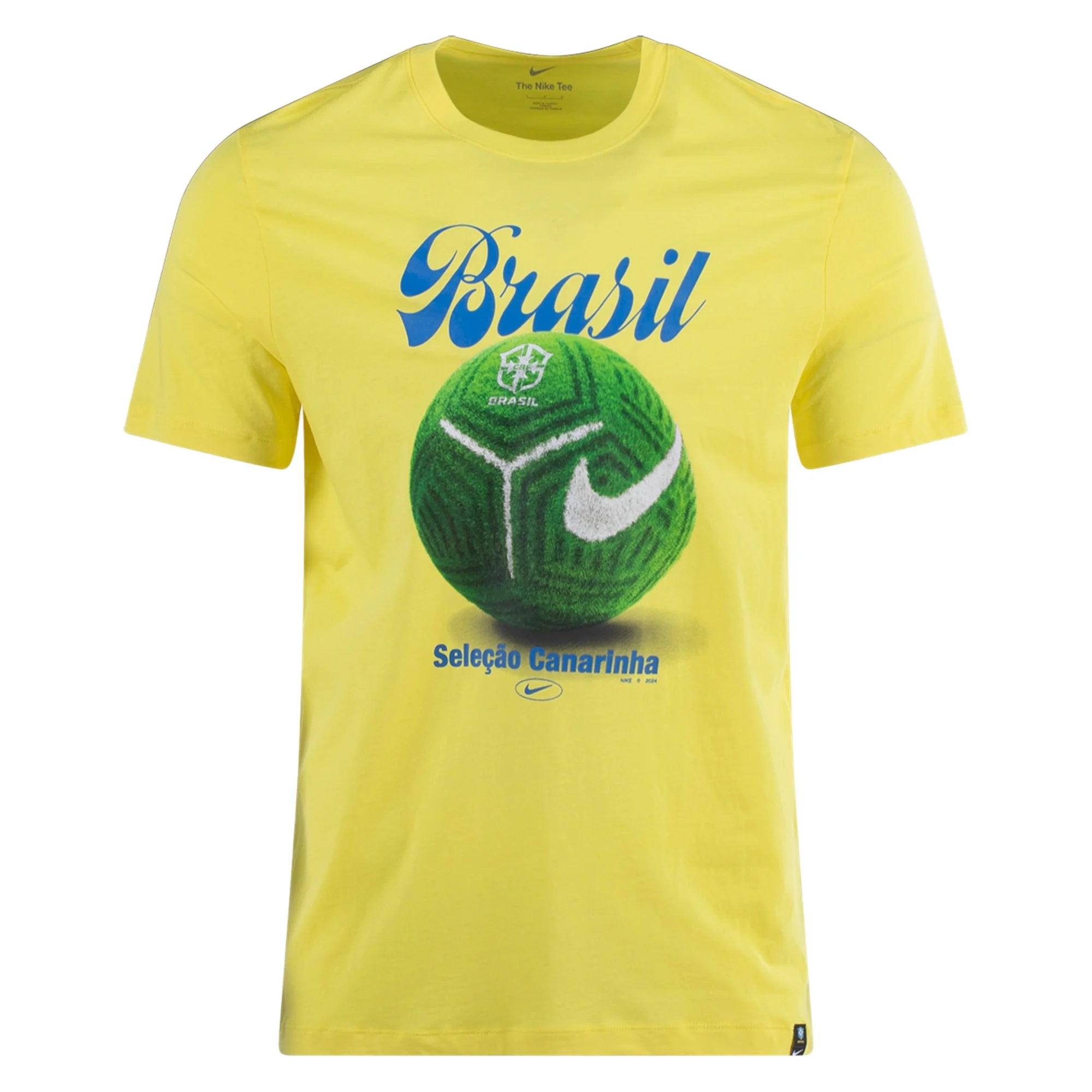 Nike Brazil Field T-Shirt 2024-Yellow