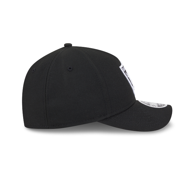 New Era Las Vegas Raiders M-Crown 9FORTY A-Frame Adjustable Hat-Black/White
