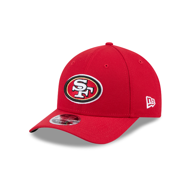 New Era San Francisco 49ers Team M-Crown 9FORTY Adjustable Hat-Red