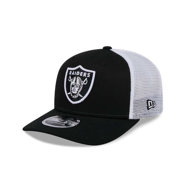 New Era Las Vegas Raiders 9SEVENTY Trucker Stretch-Snap Adjustable Hat-