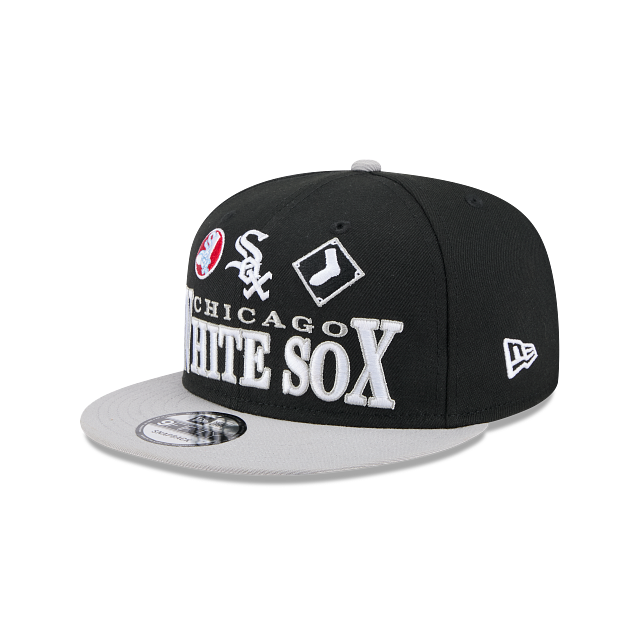 New Era Chicago White Sox Archive Multi Logo 9FIFTY Snapback Hat -