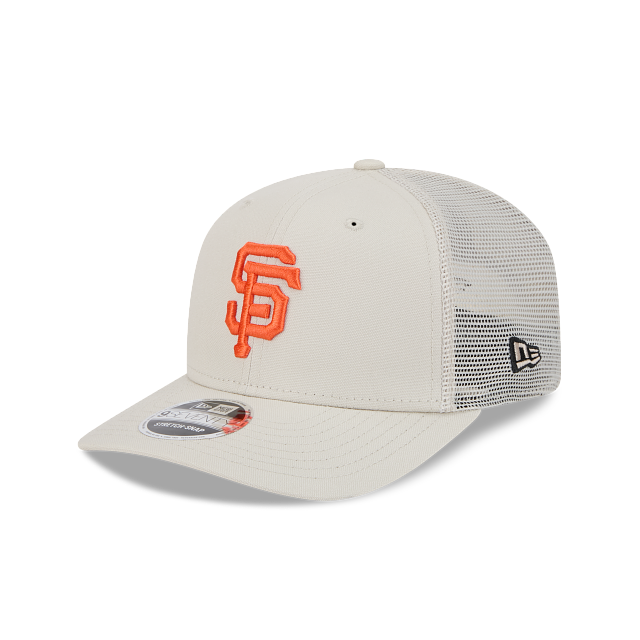 New Era San Francisco Giants Canvas 9SEVENTY Trucker Adjustable Cap