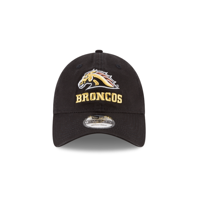 New Era Western Michigan Broncos Core 9Twenty Adjustable Hat-Black
