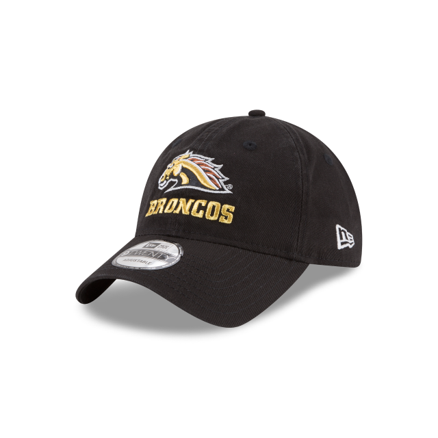 New Era Western Michigan Broncos Core 9Twenty Adjustable Hat-Black
