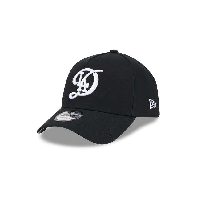 New Era Los Angeles Dodgers A-Frame 9FORTY Adjustable Hat-Black