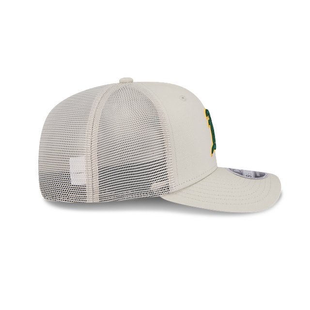 New Era Oakland Athletics Canvas 9SEVENTY Trucker Adjustable Cap