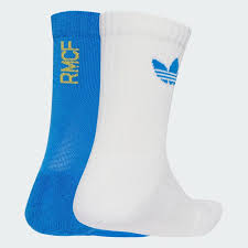 Adidas Metro Socks Real Madrid Team Socks- White/Blue