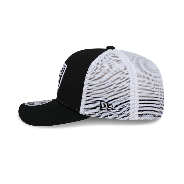 New Era Las Vegas Raiders 9SEVENTY Trucker Stretch-Snap Adjustable Hat-