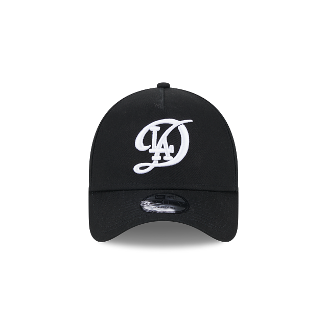 New Era Los Angeles Dodgers A-Frame 9FORTY Adjustable Hat-Black