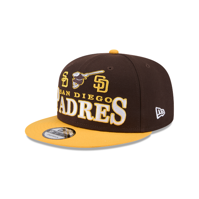 New Era San Diego Padres Archive Multi Logo 9FIFTY Snapback Hat -