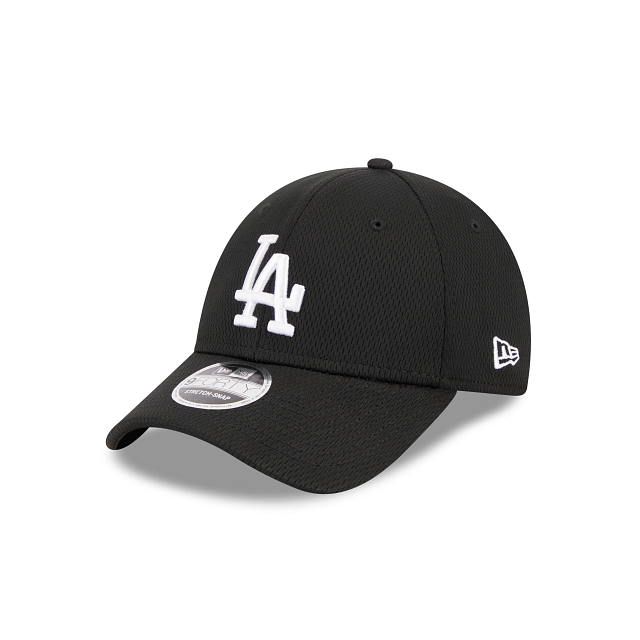 New Era Los Angeles Dodgers Active 9Forty Snapback Hat-Black/White