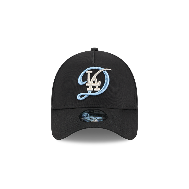 New Era Los Angeles Dodgers A-Frame 9FORTY Adjustable Hat-Black