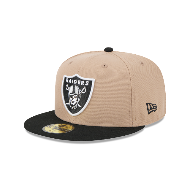 New Era Las Vegas Raiders 59FIFTY Fitted Hat-Camel