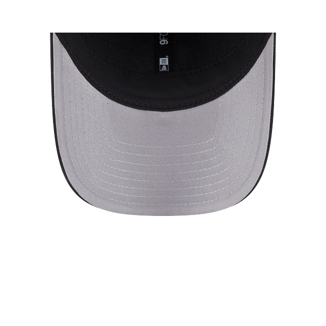 New New Pittsburg Pirates 9FORTY M-Crown Adjustable Hat-Black on White