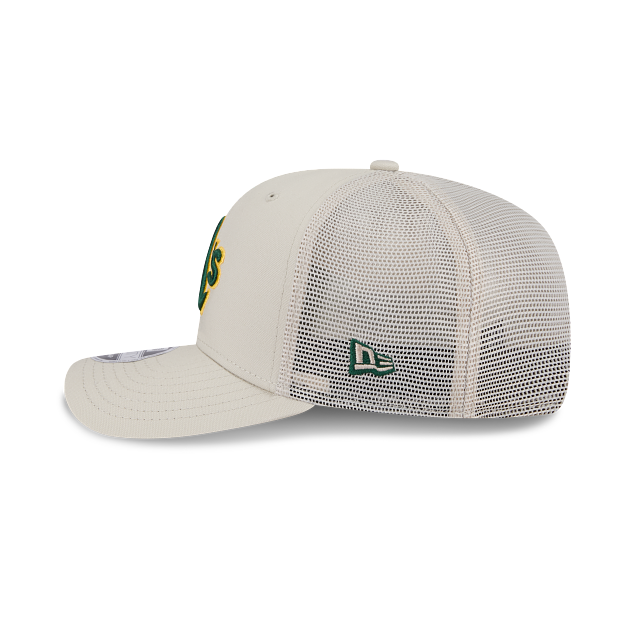 New Era Oakland Athletics Canvas 9SEVENTY Trucker Adjustable Cap