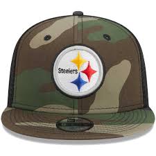 New Era Pittsburgh Steelers 9FIFTYTrucker Hat-Camo