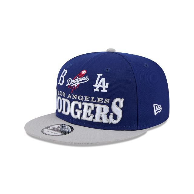 New Era Los Angeles Dodgers Archive Multi Logo 9FIFTY Snapback Hat -