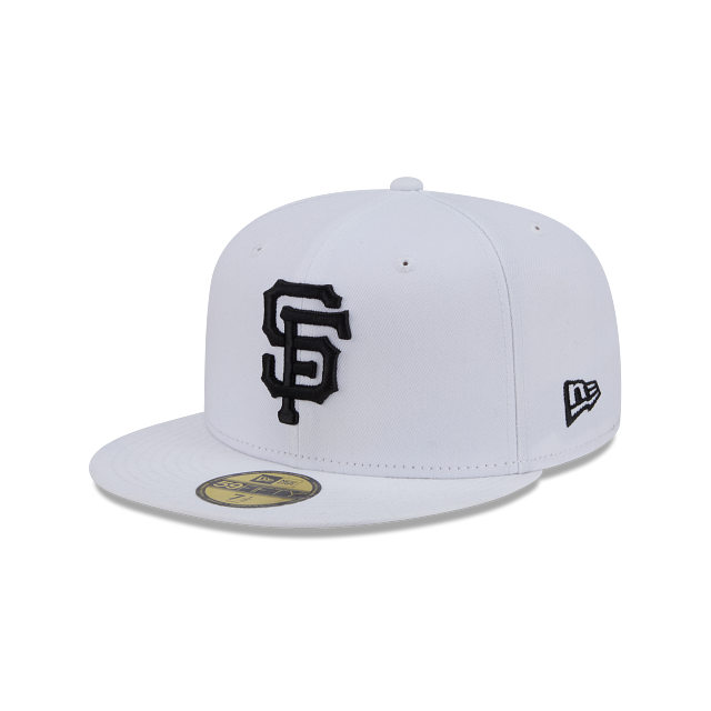 New Era San Francisco Giants Color Basic 59FIFTY Fitted Hat - White/Black