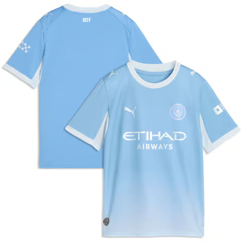 Puma Youth Manchester City FC Home Jersey 26/27