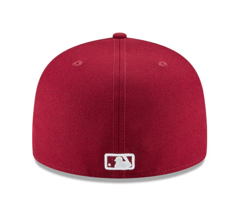 New Era Los Angeles Dodgers 2024 World Series Champions 59FIFTY Fitted Hat- Burgandy