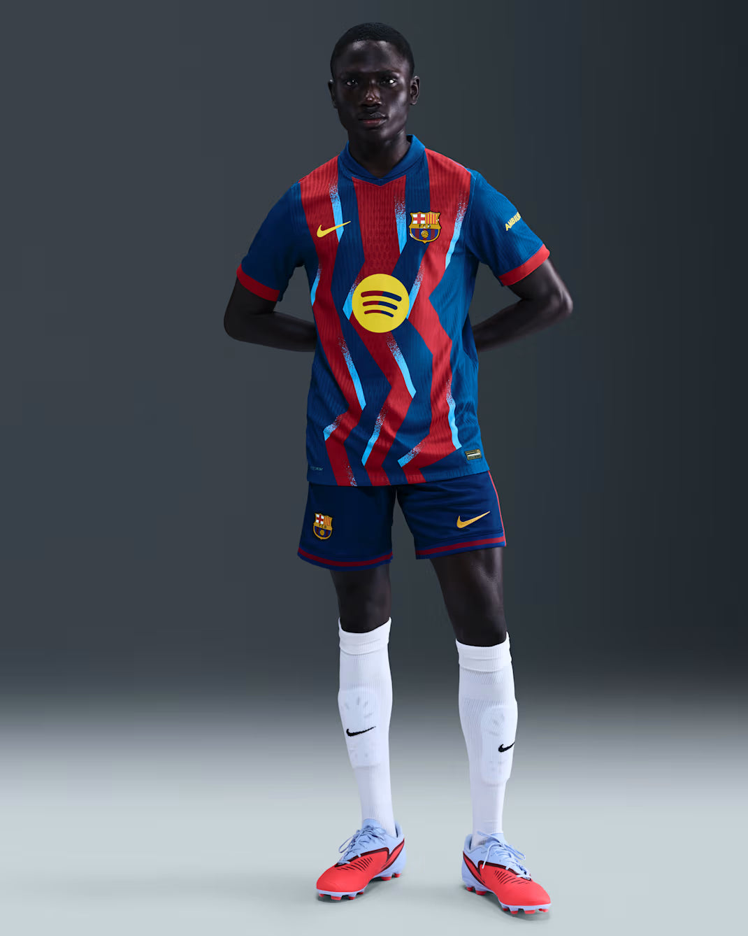 Nike Men's FC Barcelona Authentic Dri-Fit Stadium 4th Jersey 25/26