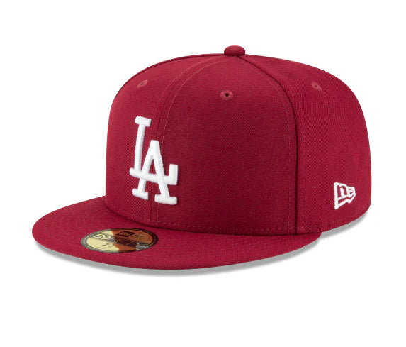 New Era Los Angeles Dodgers 2024 World Series Champions 59FIFTY Fitted Hat- Burgandy