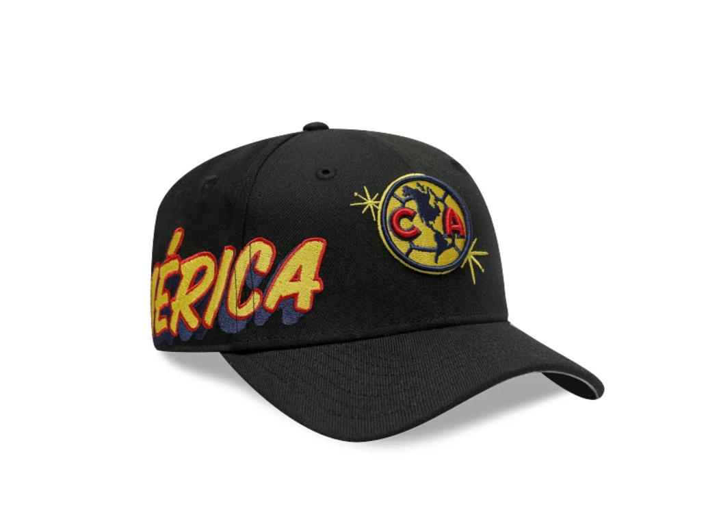 New Era Club America 9Seventy "America" Side Patch Strech-Snap - Black