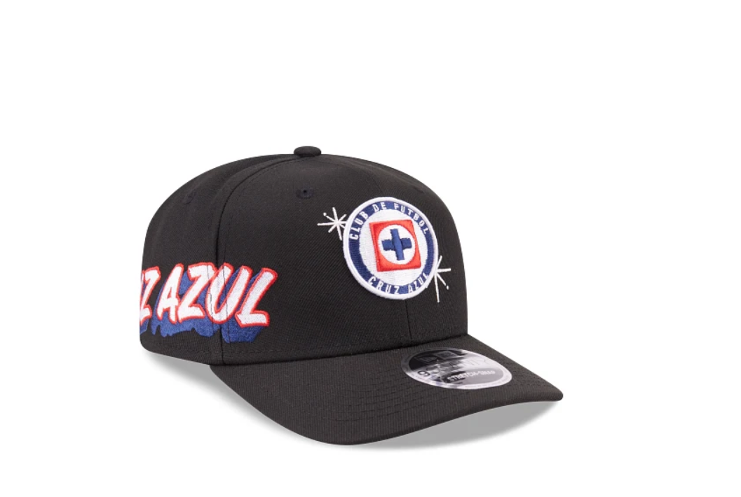 New Era Cruz Azul 9Seventy Cap "Cruz Azul" Side Patch Strech-Snap - Navy