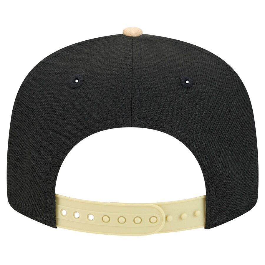 New Era New Orleans Saints 2-Tone 9FIFTY Snapback Hat-Black/Gold