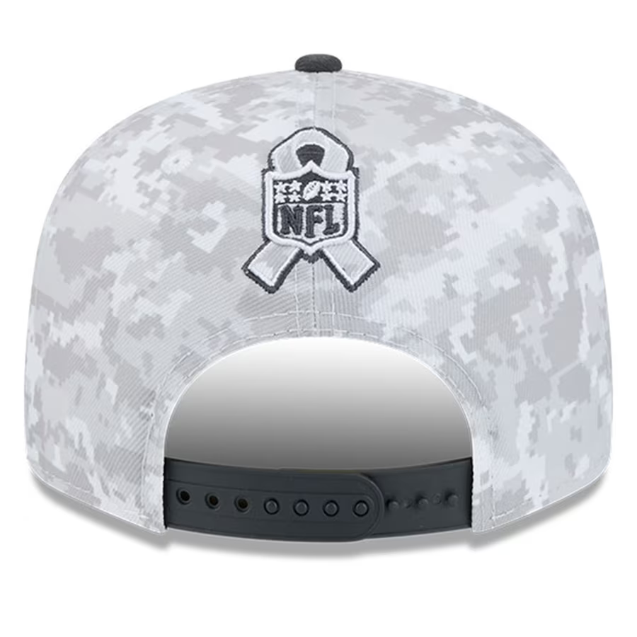 New Era San Francisco 49ers Salute to Service 9FIFTY Snapback Hat 2024